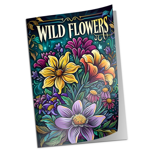 Wildflowers Book Cover Design