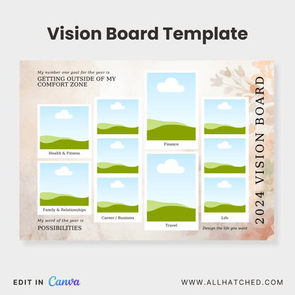 Vision Board Template