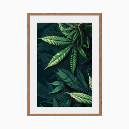 Cannabis High Class Pop-Art