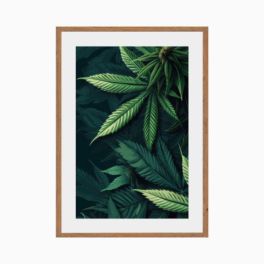 Cannabis High Class Pop-Art