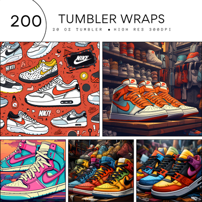 200 Tumbler Wraps