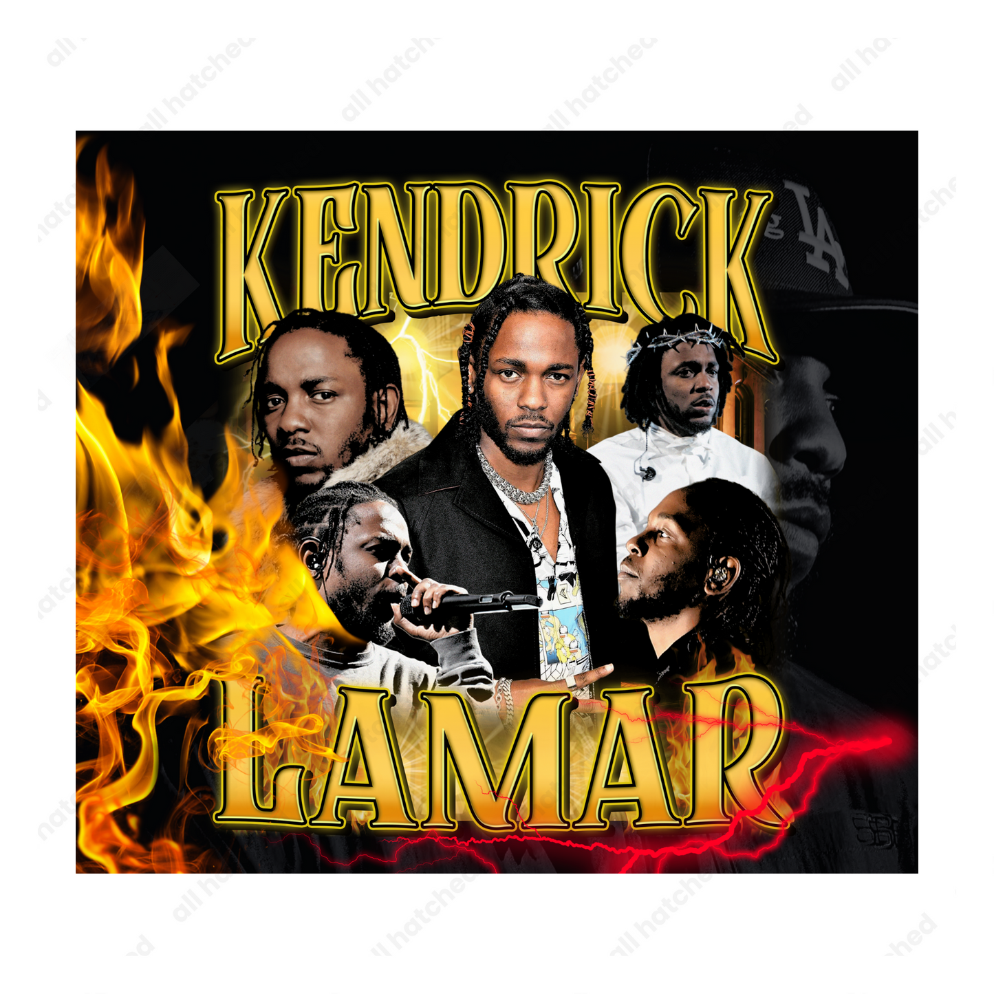 Kendrick Lamar Tumbler Design