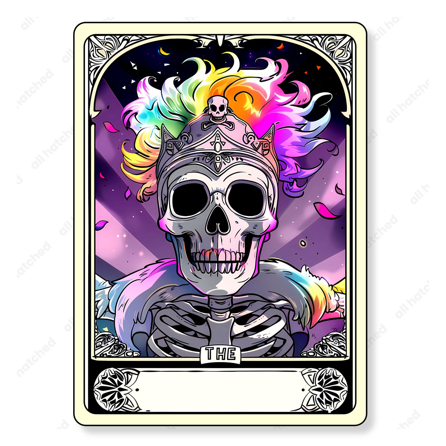 The Custom Text Funny Tarot Card