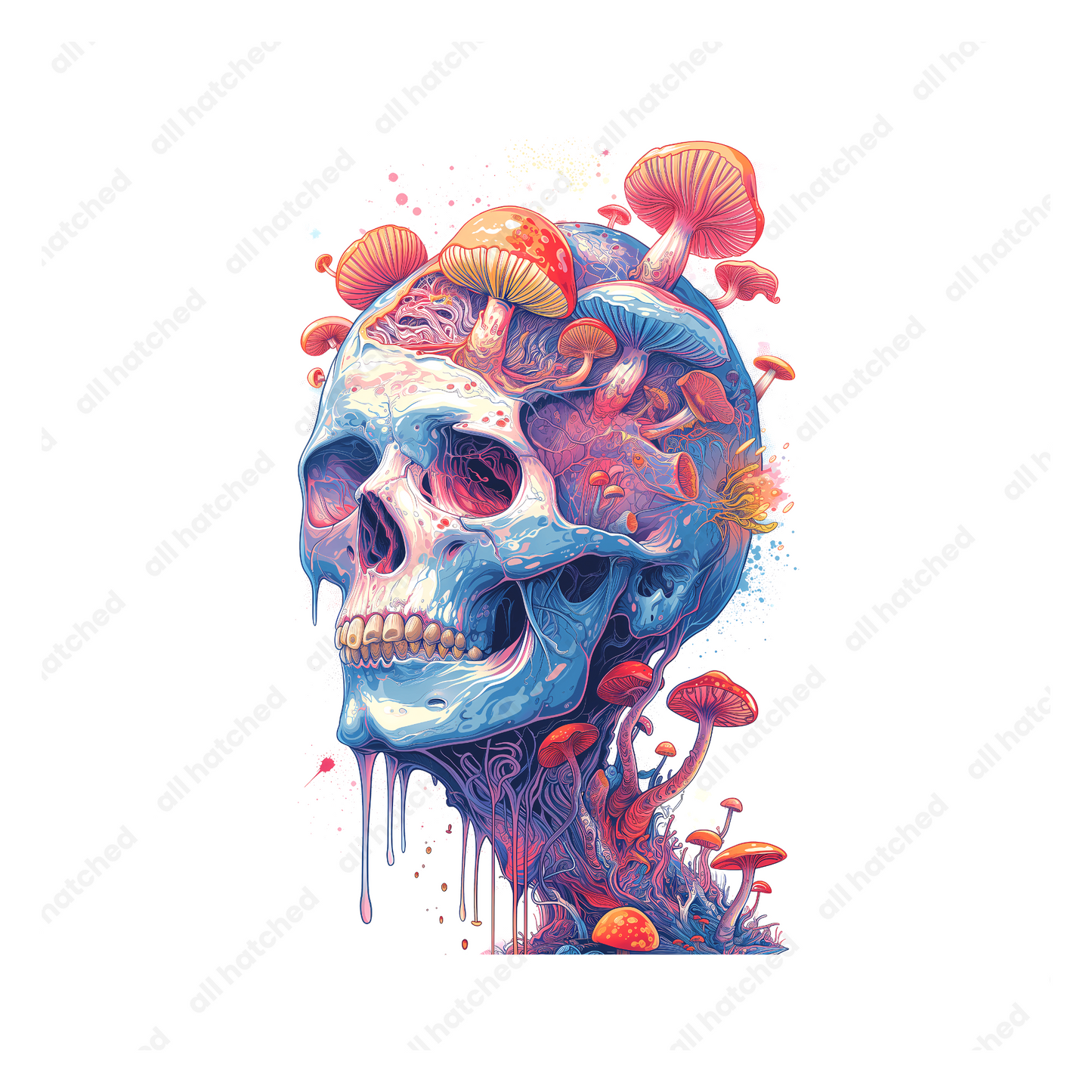 Skull Mushroom