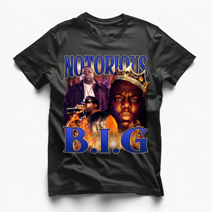 Notorious B.I.G Vintage Bootleg Design PNG