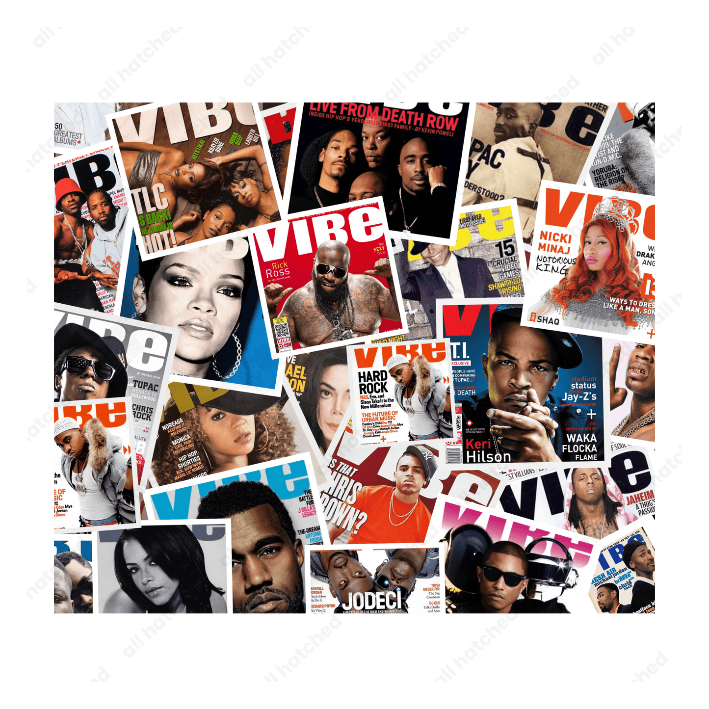 Vibe Magazine Tumbler Design