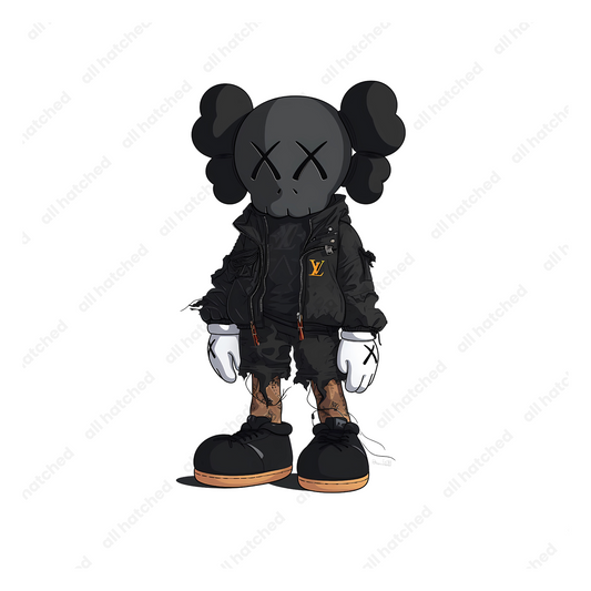 Black Hypebeast Figure